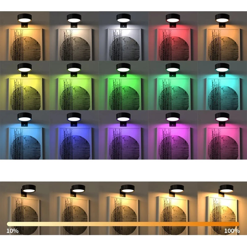 Lámpara LED Magnética Recargable Portátil