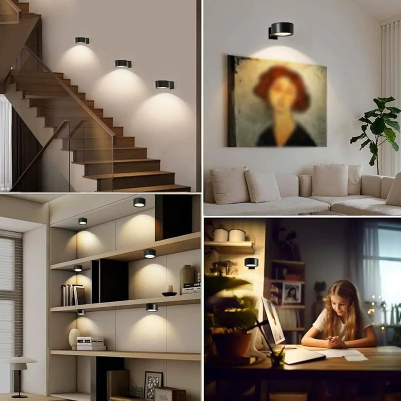 Lámpara LED Magnética Recargable Portátil