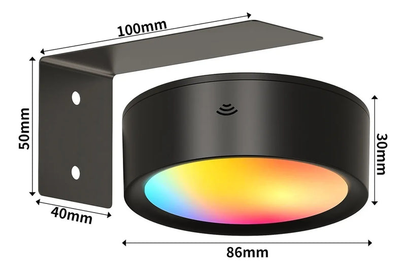 Lámpara LED Magnética Recargable Portátil
